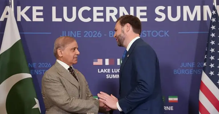 মার্কিন ভাইস প্রেসিডেন্ট জেডি ভ্যান্স ও পাকিস্তানের প্রধানমন্ত্রী শাহবাজ শরিফ